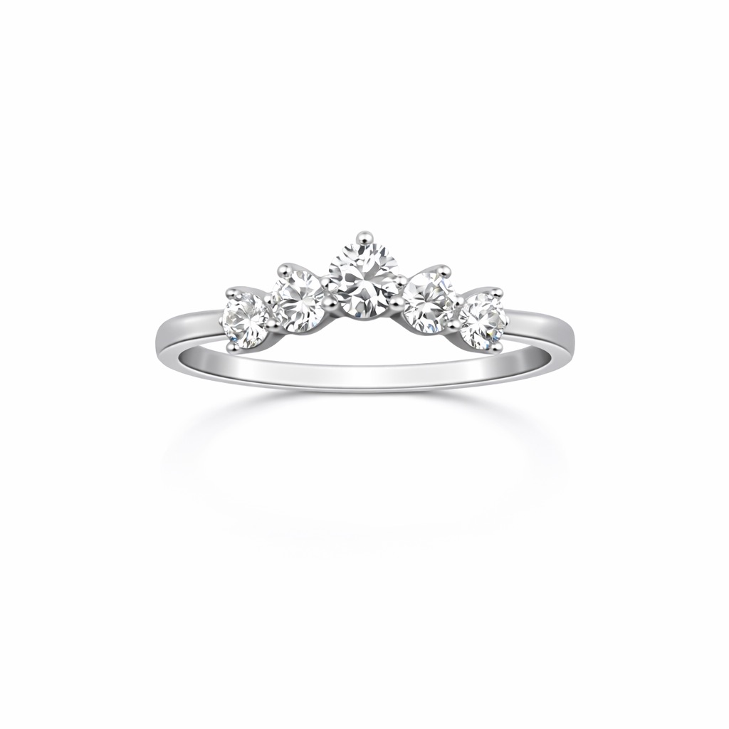 15 Ct Moissanite Diamond V Ring 15 Ct Moissanite Diamond V Ring
